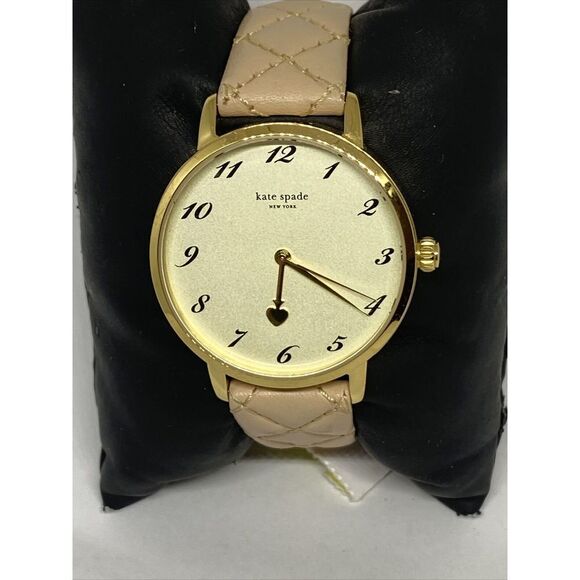 Kate Spade New York Metro 0785 Women\'s Beige Leather Analog Dial Watch MP616 main image 9